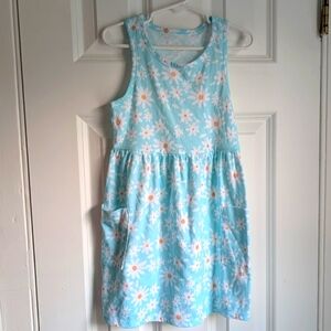 Wonder Nation Girls Size XS (4-5) Floral Dress